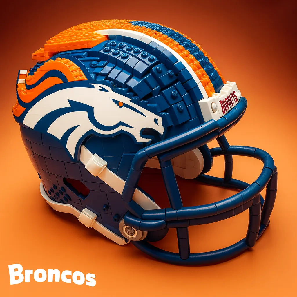NFL Brick Helmet Collection – Creative Building Blocks Fan Gift